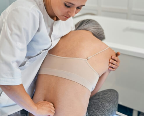 Chiropraktik Wirbelsäule